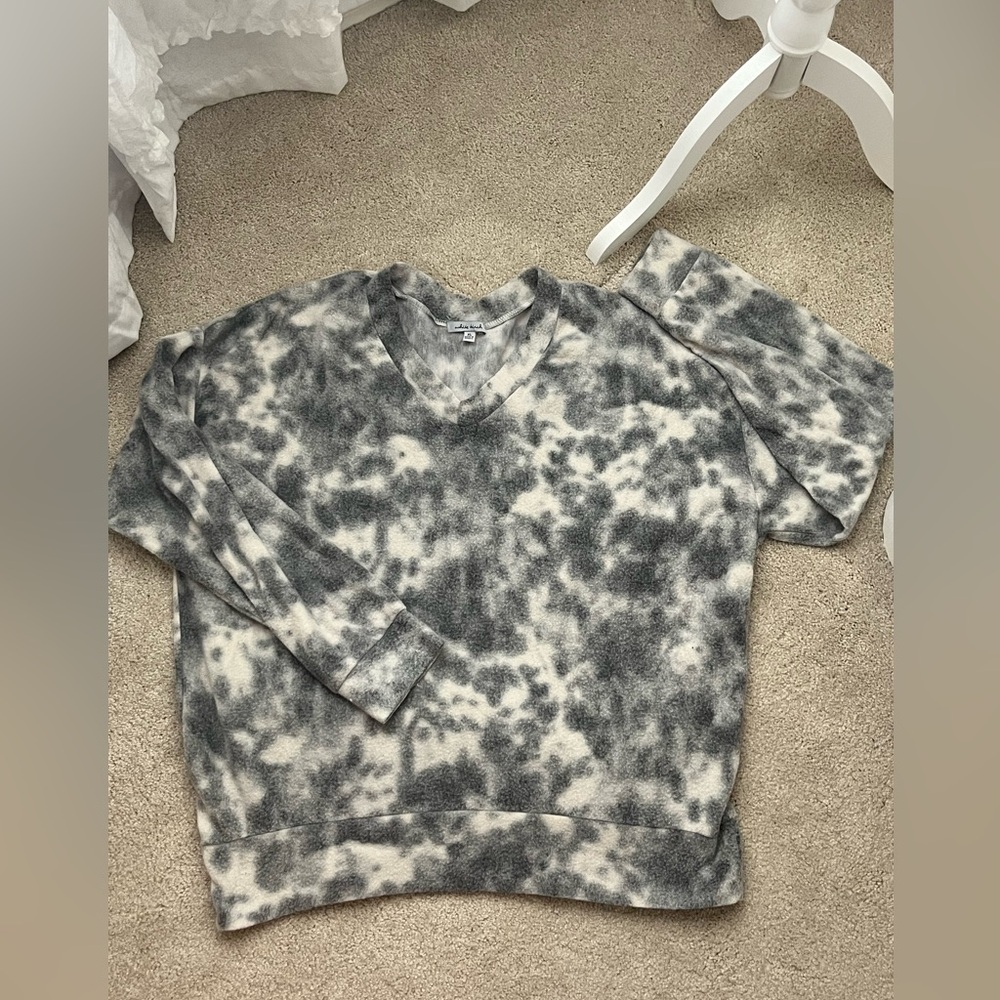 White birch size, extra large, loungewear, top and bottoms